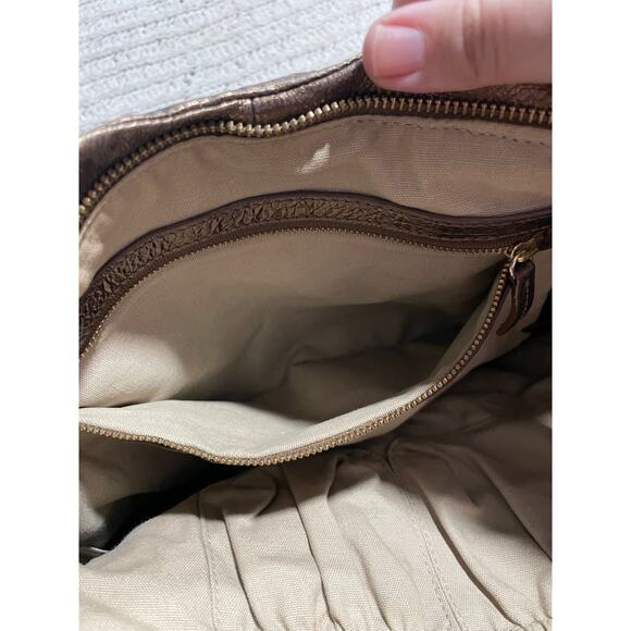 Elliott Lucca Copper Shoulder Bag Neila Purse Handbag 104266 MSRP $268 Elliot - Picture 16 of 16